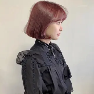 ショート カラー レイヤーカット/ルー ツカラー/EMIRIのヘアスタイル