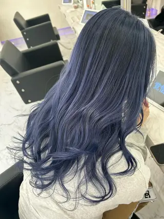 ロング カラー ハイトーン/韓国風 🤍Nacchi🐈のマツエク・マツパデザイン