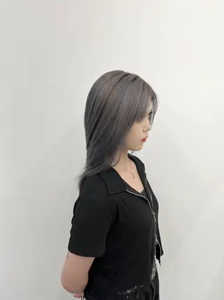 ミディアム 🦁ハイトーン/ 透明感/かずや🦁のヘアスタイル