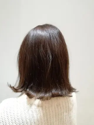 ミディアム ヘアアレンジ hair make powder 薮本のヘアスタイル