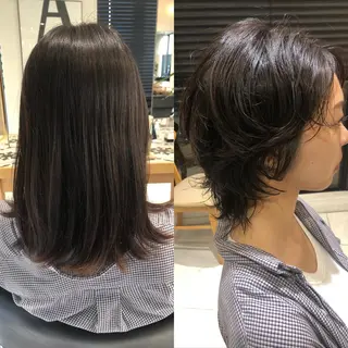 ショート パーマ ミヤギ リュウキのヘアスタイル