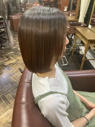 ミディアム 👑派手髪/カット 👑ANRYのヘアスタイル