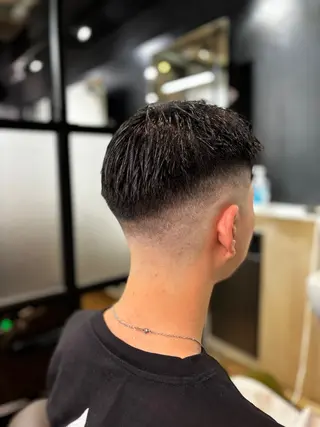 ショート CHROM TOKYO the  Barber 新宿店所属・畠山 敦匡のヘアスタイル