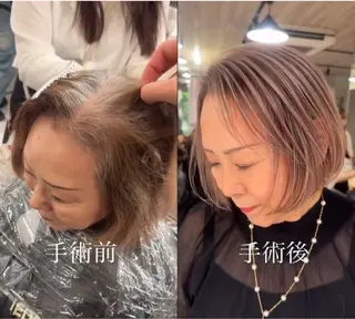 ショート REDEAL所属・REDEAL/あんな 白髪ぼかし/大宮のヘアスタイル