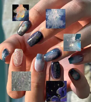 ネイル nail atelier 泡沫 utakata所属・ナカジマミナミ ネイリストのネイルデザイン