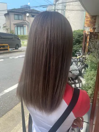 セミロング カラー 🫧MANOKA🫧 似合わせ/レイヤーのヘアスタイル