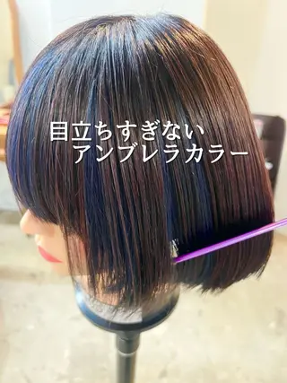 ミディアム short only salon  TOSS所属・山下 芽のヘアスタイル