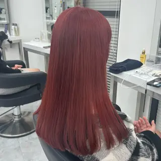 ロング カラー mina/暖色カラー /骨格矯正カットのヘアスタイル