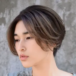 ショート rare hair(ラールヘア)所属・ショート/ボブ【二子 玉川】原田憲太のヘアスタイル