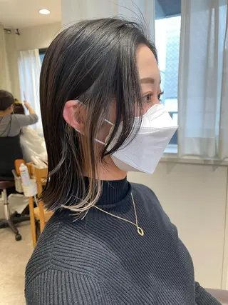 ミディアム カラー i'll.所属・i'll.代表 KOHSEIのヘアスタイル