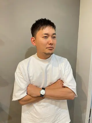 ショート 水野 雄介のヘアスタイル
