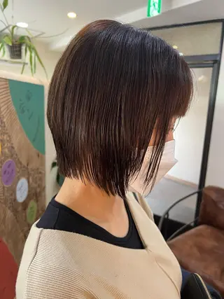 ショート カラー dekujin【ジェクイン】所属・角戸 りおのヘアスタイル