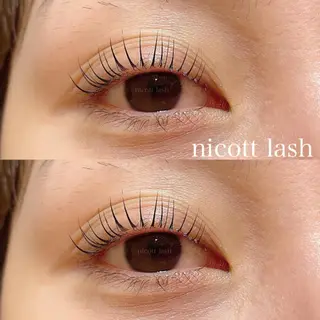 マツエク・マツパ nicott 松本のマツエク・マツパデザイン