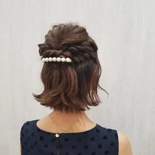 ヘアアレンジ 💎✨艶髪美髪✨💎 Alushe心斎橋店のヘアスタイル