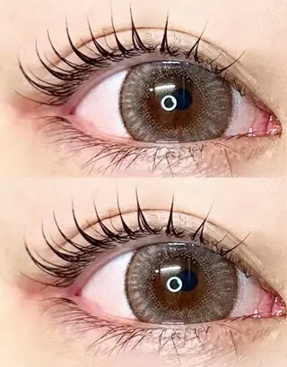 マツエク・マツパ eve🐰束間まつ毛 /透明感カラーのマツエク・マツパデザイン