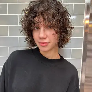 ショート パーマ FBeauty 青山店所属・パーマ特化美容師 表参道のヘアスタイル