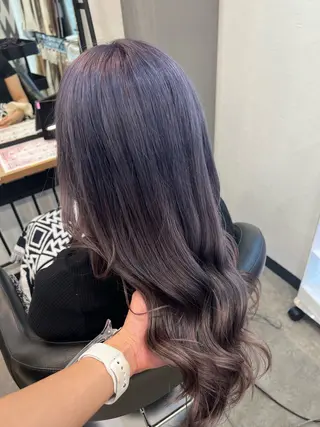 ロング カラー 【DEST】 KAHOのヘアスタイル