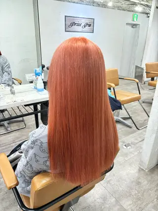 ロング カラー ️🩵透明感カラー Yūka🩵のヘアスタイル