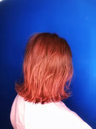 ミディアム カラー ALLEN hair 京橋店のヘアスタイル