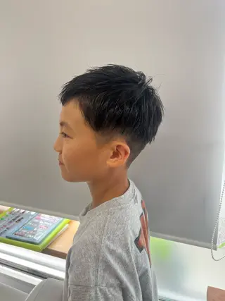 メンズ キッズ ノヤマ マナのヘアスタイル