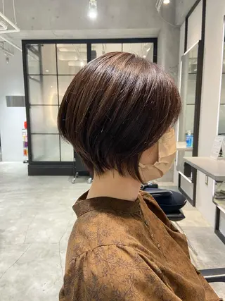 ショート カラー パーマ ヘアアレンジ メンズ キッズ ネイル マツエク・マツパ アイブロウ 🌟代表 Yuito🌟のヘアスタイル