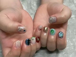 ネイル Protea きぬがわ らむのネイルデザイン