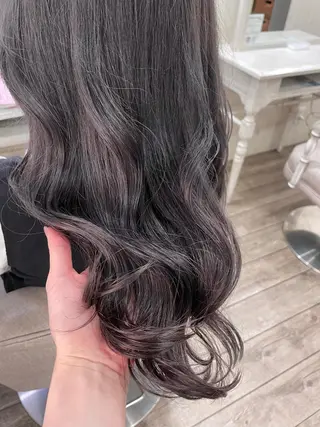 セミロング ネモトメイナ🌿‬ 今月末で退職しますのヘアスタイル