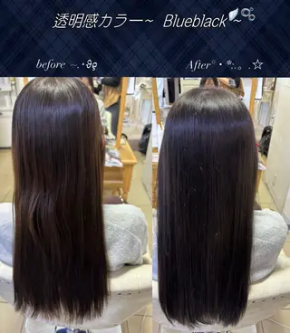 セミロング eMu中央駅店 【⠀エミュ   】所属・eMu透明感カラー 🪄◝✩🫧yukiのヘアスタイル