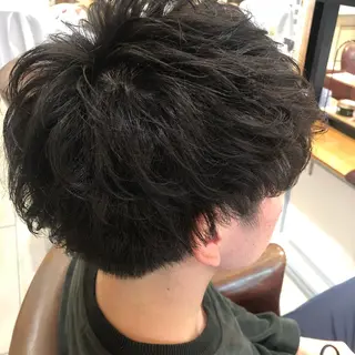 ショート メンズ特化 ナカネ カツヤのヘアスタイル