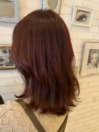 ミディアム 【髪質改善】 夏目結以のヘアスタイル