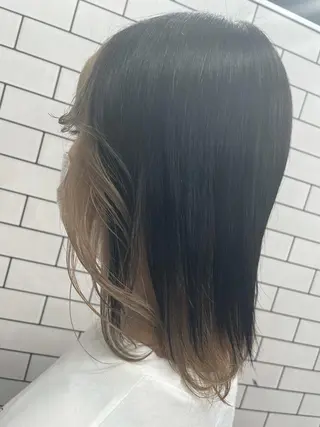 ミディアム カラー リルフェアリー 磐田店のヘアスタイル