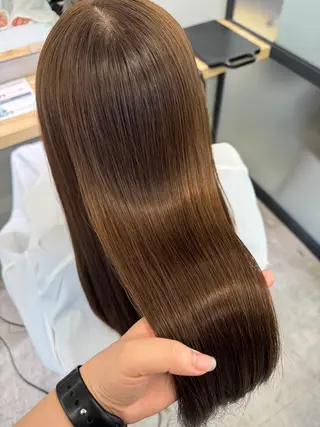 ロング MIREI /韓国風 /大阪美容室のヘアスタイル