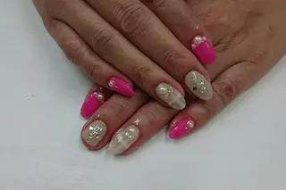 ロング ネイル nail salon Blancのネイルデザイン