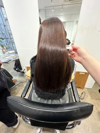 ロング カラー ✨髪質改善矯正× ブリーチ✨YU-KIのヘアスタイル
