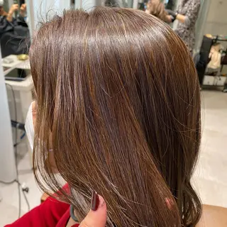 ロング 大久保 優香のヘアスタイル