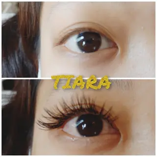 マツエク・マツパ 💡次世代LED -TIARA💡のマツエク・マツパデザイン