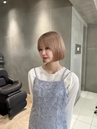 ショート カラー bob/ aoiのヘアスタイル
