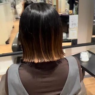 ミディアム インナーカラー♡ Nanakoのヘアスタイル