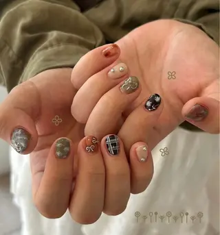 ネイル ASA nail / ニュアンス☀︎個性派のネイルデザイン
