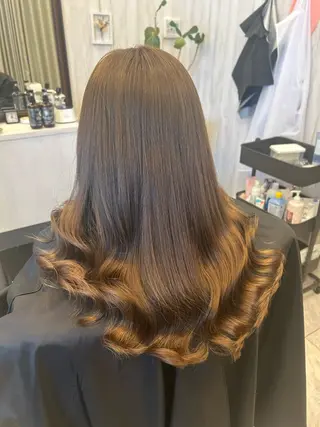ロング カラー Infinity所属・Infinity 東山未晃のヘアスタイル