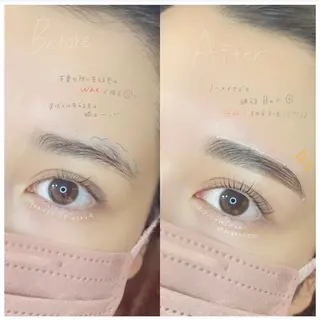 アイブロウ 眉毛×まつげパーマ prima　池袋店所属・prima池袋 眉毛×まつ毛パーマのマツエク・マツパデザイン