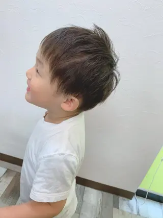 ショート メンズ キッズ 菅沼 まみのヘアスタイル