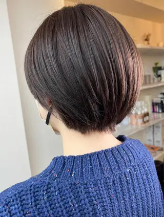 カラー Yurika🕯️ 透明感カラー/ボブのヘアスタイル