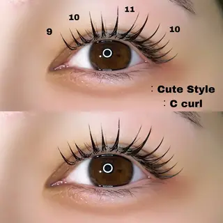 マツエク・マツパ Minyon  阪急梅田所属・Mai 🤍 Minyonのマツエク・マツパデザイン