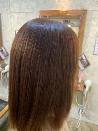 ミディアム カラー MIRUCO by KURAKU所属・⭐️ハイトーンカラー ⭐️メンズパーマ達成のヘアスタイル