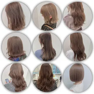 ミディアム カラー パーマ ヘアアレンジ メンズ キッズ ネイル マツエク・マツパ 💕トレンドうる艶髪 💕TUNE銀座のヘアスタイル