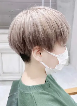 ショート カラー ヘアアレンジ メンズ 𝐑𝐈𝐍𝐊𝐀 🐷🖤のヘアスタイル