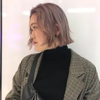ミディアム カラー share salon JAM 吉祥寺所属・レイヤー/ブリーチ HIKARU ♡のヘアスタイル