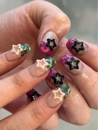 ネイル ハイトーン特化 pepe🎀のヘアスタイル