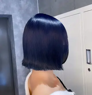 ミディアム ブリーチ/艶カラー/ メンズ♱ʜᴀʀᴜᴋᴀのヘアスタイル